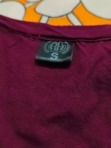 Purple Chikankari Kurti