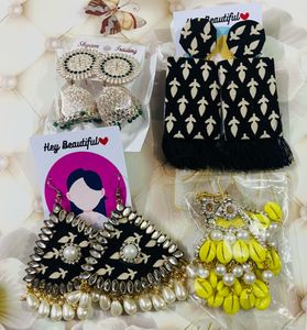 Jewellery Set 4 Combo Earrings