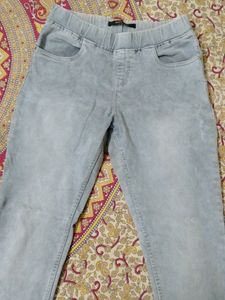 Light Blue Corduroy Pants