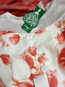 1 Pc Dress With Brand Tag