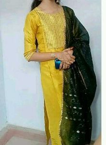 Yellow Kurta Set