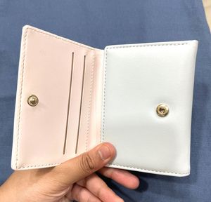 Pastel blue miniso wallet