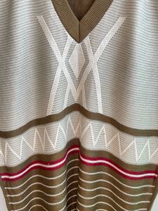 Men’s Vintage Striped Sweater Vest