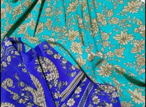 Synthetic Crepe Saree