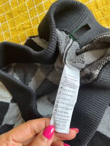 Argyle Mini Skirt