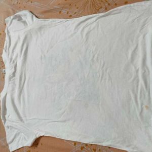 White Basic Tee