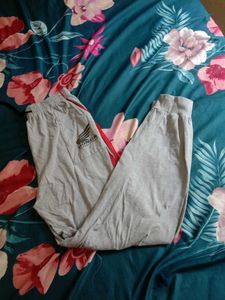 Honda Sweatpants Gray with Red Stripes