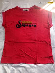 Red Graphic Tee