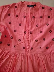 Tiered Pink Dress