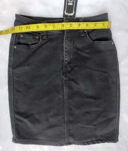 Denim Pencil Skirt
