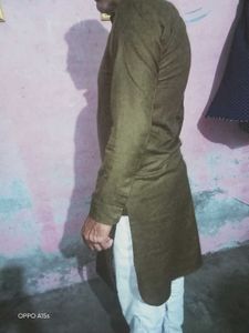 Olive Green Kurta