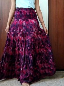 💜&amp;💗 Maxi Skirt