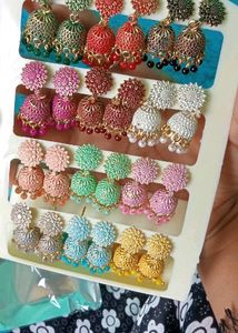 12 Colourful Jhumkas At A Low Price. 😍
