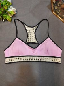 Cute Pink Sports Bra