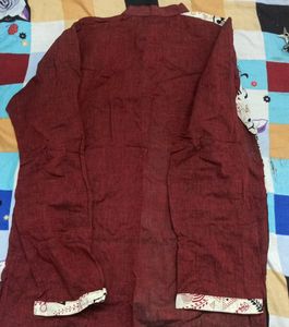 Short Printed Kurta from Shantiniketan