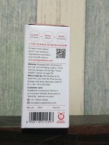 Plum Squalane &amp; Vitamin E Face Oil (New)