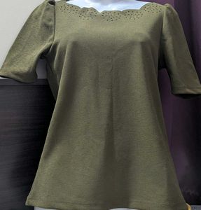 Code by Lifestyle Branded Top