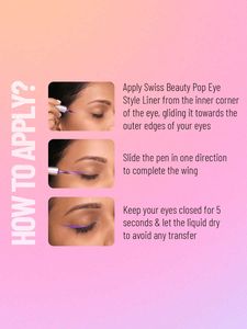 Swiss Beauty Pop Eye Stay Liner Waterproof