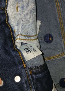 Wide Leg Denim Jeans