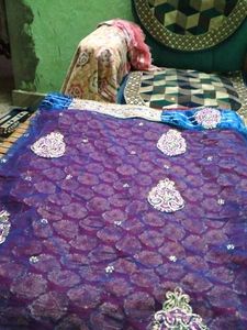 Elegant Purple Saree