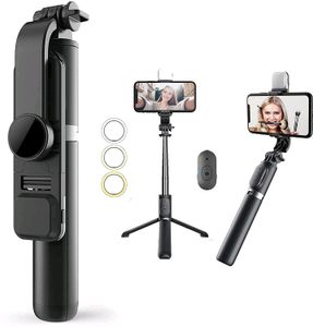 Selfie Stick with Light and wireless remote