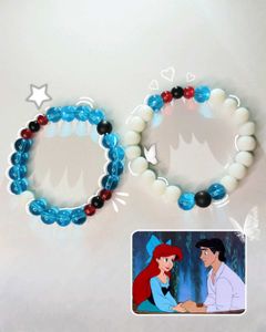 𓆝 ⋆｡𖦹°•Ariel & Prince Eric [ Inspired Bracelet