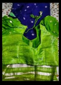 Pure Banarasee Georgette Saree With Blouse