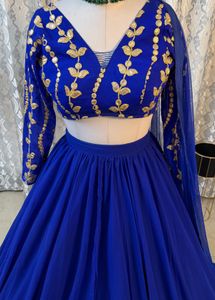 Blue Lehenga Choli Set