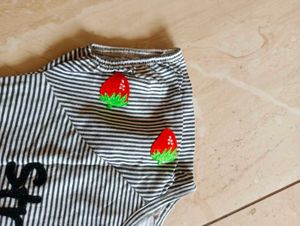 Strawberry Girl Striped Top