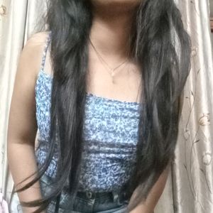 Floral Striped Top For Girls