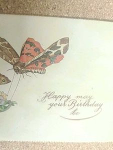 Birthday Vintage Card