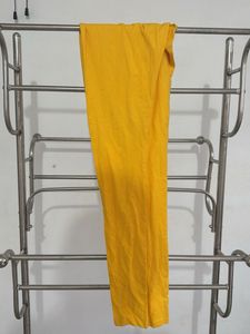 Yellow Casual Pants