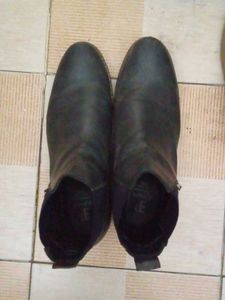 Black Leather Boots