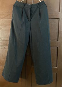 H&amp;M Wide Leg Black Pants