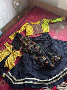 mother daughter navrtri choli