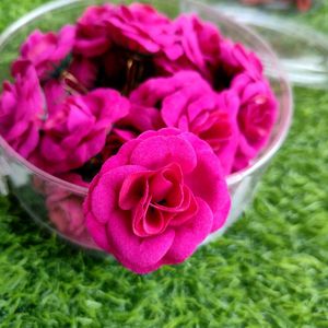 Rose Hair Pin Combo ( 2 Pc Of Each Colour)