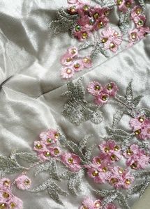 Floral Embroidered Fabric