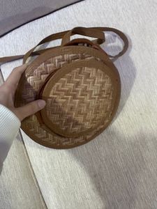 Jute Round Bag