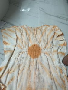 Tie-Dye Kaftan Dress