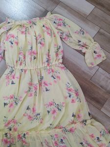 Floral Off-Shoulder Mini Dress