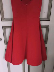 Red Skater Dress