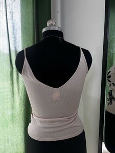 Off-White Strappy Top
