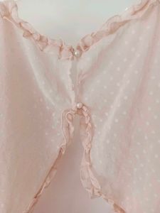 TULLE POLKA DOTS MINI DRESS