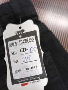 CD-100 Size 28 Straight Jeans