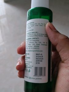 Oil Skin And  Hair Spray