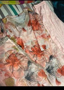 Chinnon Suit Wit Organza Dupata