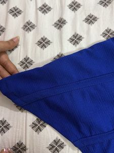 Blue Corset Tank Top