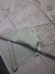 Elegant Green Embroidered Kurta Set