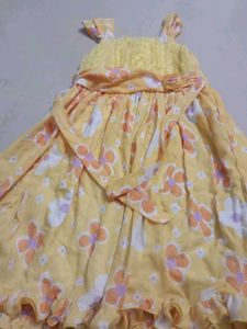 Cute Floral Girls Dress