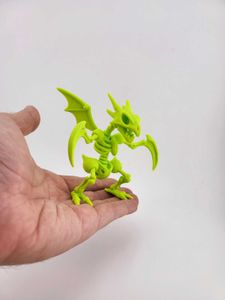 Scyther Pokemon Skeleton Figure kawaii 3d Printed